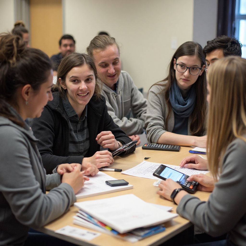 In-person budget workshop with participants